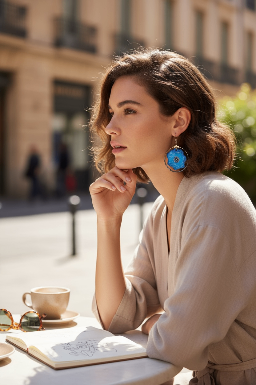 Boucles d’oreilles Oméga