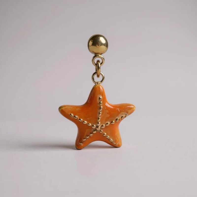 Starfish earring