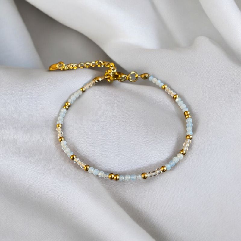 Sidonie Bracelet — Aquamarine