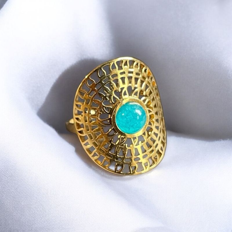 Élias Ring — Amazonite